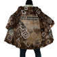 Shaka Zulu Cloak Monochrome Portrait Zulu Kingdom Heritage Unconquered Spirit Warrior Legacy Theme - African Pride