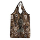 Shaka Zulu Grocery Bag Monochrome Portrait Zulu Kingdom Heritage Unconquered Spirit Warrior Legacy Theme - African Pride