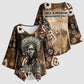 Shaka Zulu Kimono Sleeve Blouse Monochrome Portrait Zulu Kingdom Heritage Unconquered Spirit Warrior Legacy Theme - African Pride