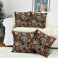 Shaka Zulu Pillow Cover Monochrome Portrait Zulu Kingdom Heritage Unconquered Spirit Warrior Legacy Theme - African Pride