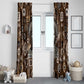 Shaka Zulu Window Curtain Monochrome Portrait Zulu Kingdom Heritage Unconquered Spirit Warrior Legacy Theme - African Pride