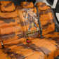 Shaka Zulu Back Car Seat Cover Warrior Fiery Roaring Lion - Never Retreat Never Surrender African Strength and Courage - African Pride