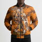 Shaka Zulu Bomber Puffer Jacket Warrior Fiery Roaring Lion - Never Retreat Never Surrender African Strength and Courage - African Pride