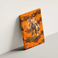 Shaka Zulu Canvas Wall Art Warrior Fiery Roaring Lion - Never Retreat Never Surrender African Strength and Courage - African Pride