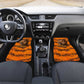 Shaka Zulu Car Mats Warrior Fiery Roaring Lion - Never Retreat Never Surrender African Strength and Courage - African Pride