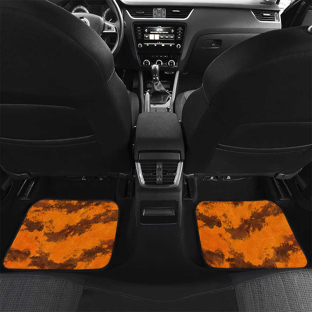 Shaka Zulu Car Mats Warrior Fiery Roaring Lion - Never Retreat Never Surrender African Strength and Courage - African Pride
