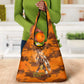 Shaka Zulu Grocery Bag Warrior Fiery Roaring Lion - Never Retreat Never Surrender African Strength and Courage - African Pride