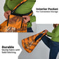 Shaka Zulu Grocery Bag Warrior Fiery Roaring Lion - Never Retreat Never Surrender African Strength and Courage - African Pride