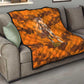 Shaka Zulu Quilt Warrior Fiery Roaring Lion - Never Retreat Never Surrender African Strength and Courage - African Pride
