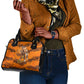 Shaka Zulu Shoulder Handbag Warrior Fiery Roaring Lion - Never Retreat Never Surrender African Strength and Courage - African Pride