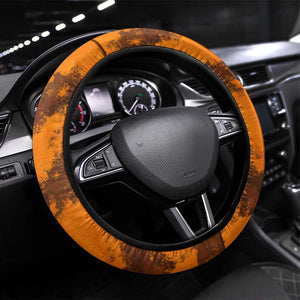 Shaka Zulu Steering Wheel Cover Warrior Fiery Roaring Lion - Never Retreat Never Surrender African Strength and Courage - African Pride