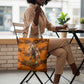Shaka Zulu Tote Bag Warrior Fiery Roaring Lion - Never Retreat Never Surrender African Strength and Courage - African Pride