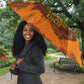 Shaka Zulu Umbrella Warrior Fiery Roaring Lion - Never Retreat Never Surrender African Strength and Courage - African Pride