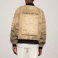 Mansa Musa Bomber Jacket Sepia Map Historic Pilgrimage Empire Expedition 1324 African Royalty Legacy - African Pride