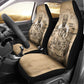 Mansa Musa Car Seat Cover Sepia Map Historic Pilgrimage Empire Expedition 1324 African Royalty Legacy - African Pride