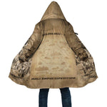 Mansa Musa Cloak Sepia Map Historic Pilgrimage Empire Expedition 1324 African Royalty Legacy - African Pride