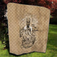 Mansa Musa Quilt Sepia Map Historic Pilgrimage Empire Expedition 1324 African Royalty Legacy - African Pride