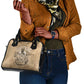 Mansa Musa Shoulder Handbag Sepia Map Historic Pilgrimage Empire Expedition 1324 African Royalty Legacy - African Pride