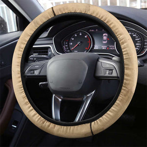Mansa Musa Steering Wheel Cover Sepia Map Historic Pilgrimage Empire Expedition 1324 African Royalty Legacy - African Pride