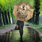Mansa Musa Umbrella Sepia Map Historic Pilgrimage Empire Expedition 1324 African Royalty Legacy - African Pride