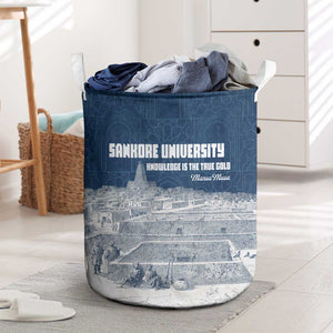 Mansa Musa Sankore University Laundry Basket Knowledge is the True Gold - African Scholarly Legacy - African Pride