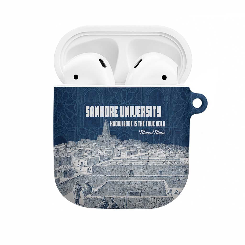 Mansa Musa Sankore University AirPods Case Knowledge is the True Gold - African Scholarly Legacy - African Pride