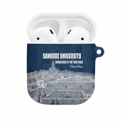 Mansa Musa Sankore University AirPods Case Knowledge is the True Gold - African Scholarly Legacy - African Pride
