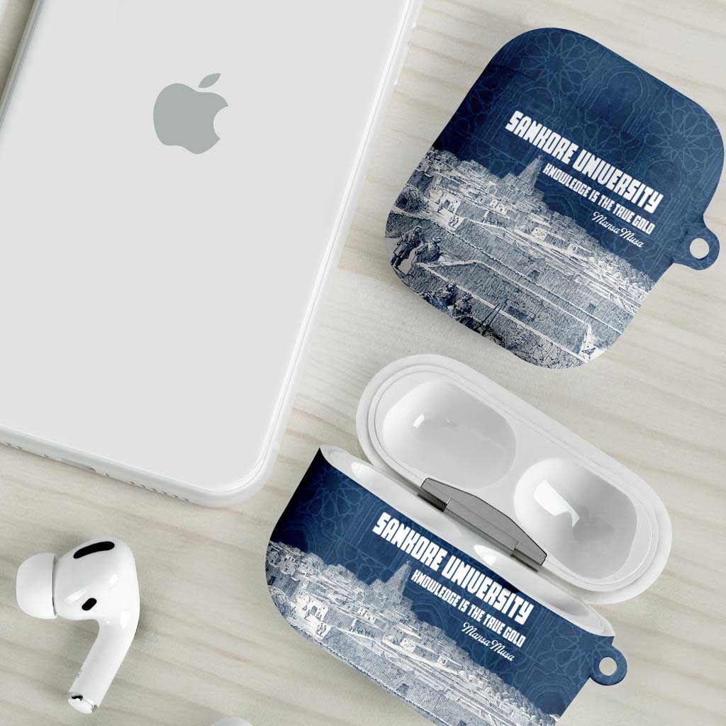 Mansa Musa Sankore University AirPods Case Knowledge is the True Gold - African Scholarly Legacy - African Pride
