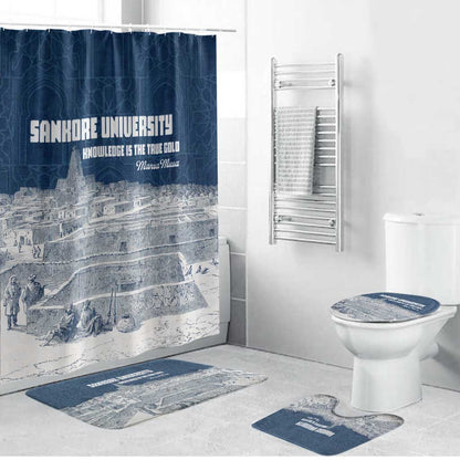 Mansa Musa Sankore University Bathroom Set Knowledge is the True Gold - African Scholarly Legacy - African Pride