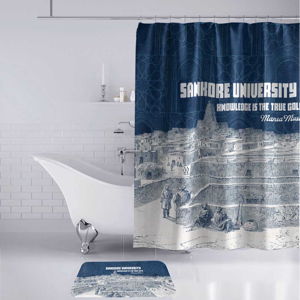 Mansa Musa Sankore University Bathroom Set Knowledge is the True Gold - African Scholarly Legacy - African Pride