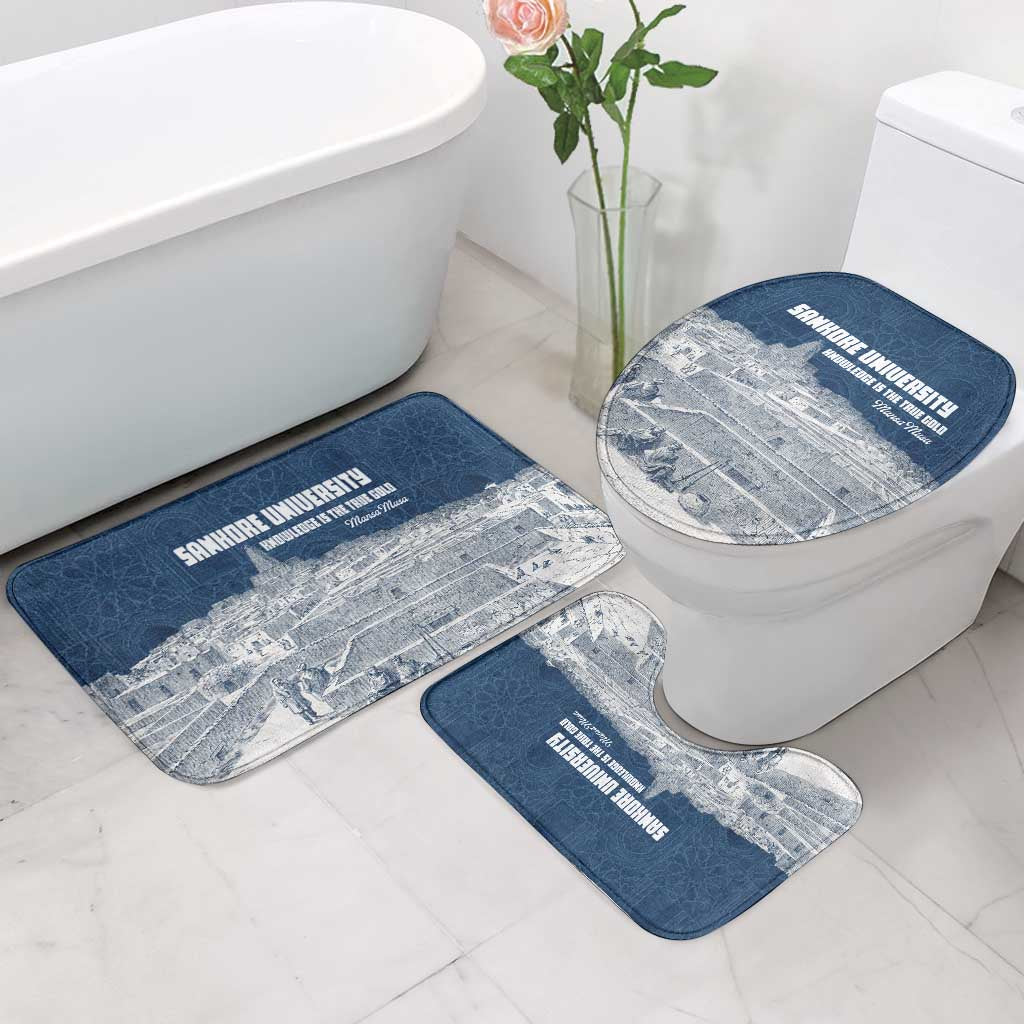 Mansa Musa Sankore University Bathroom Set Knowledge is the True Gold - African Scholarly Legacy - African Pride