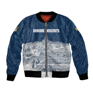 Mansa Musa Sankore University Bomber Jacket Knowledge is the True Gold - African Scholarly Legacy - African Pride