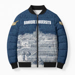 Mansa Musa Sankore University Bomber Puffer Jacket Knowledge is the True Gold - African Scholarly Legacy - African Pride