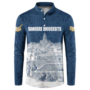 Mansa Musa Sankore University Button Sweatshirt Knowledge is the True Gold - African Scholarly Legacy