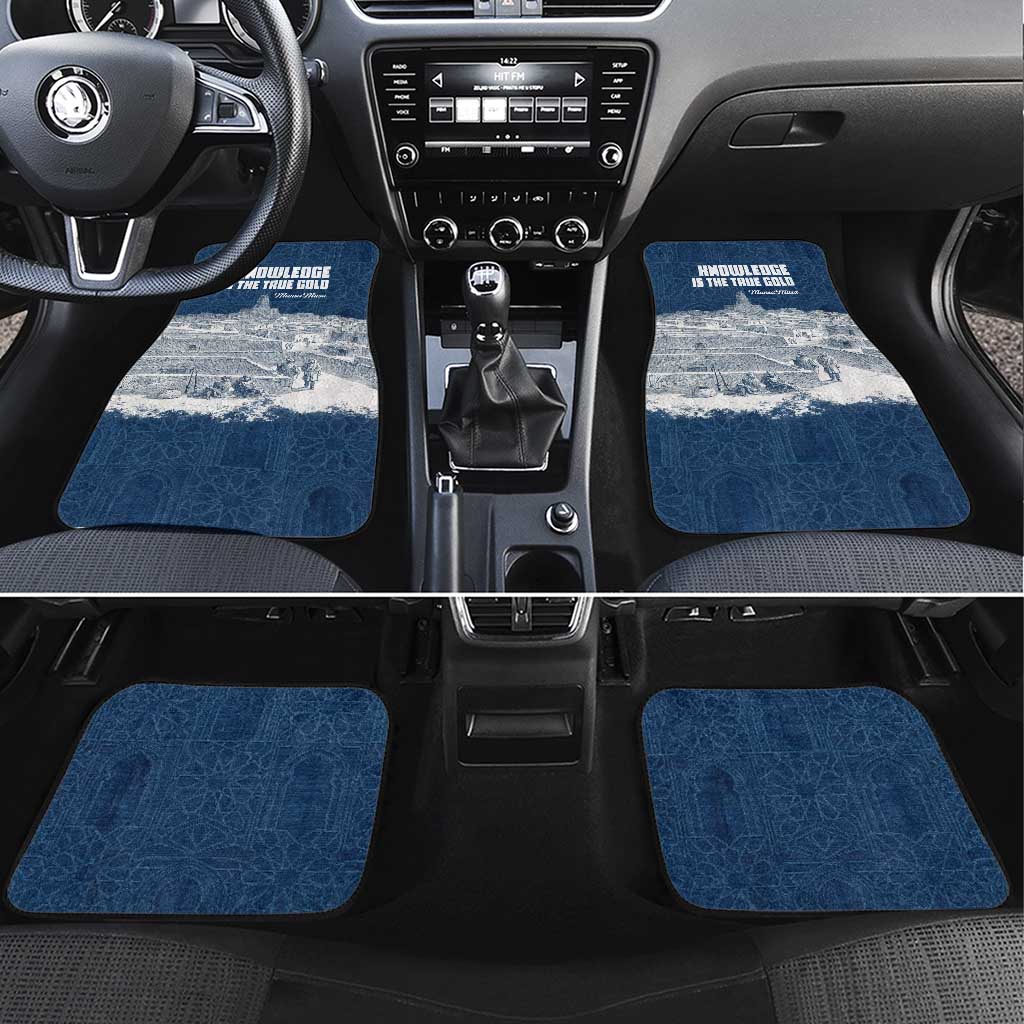 Mansa Musa Sankore University Car Mats Knowledge is the True Gold - African Scholarly Legacy - African Pride