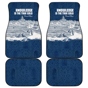Mansa Musa Sankore University Car Mats Knowledge is the True Gold - African Scholarly Legacy - African Pride
