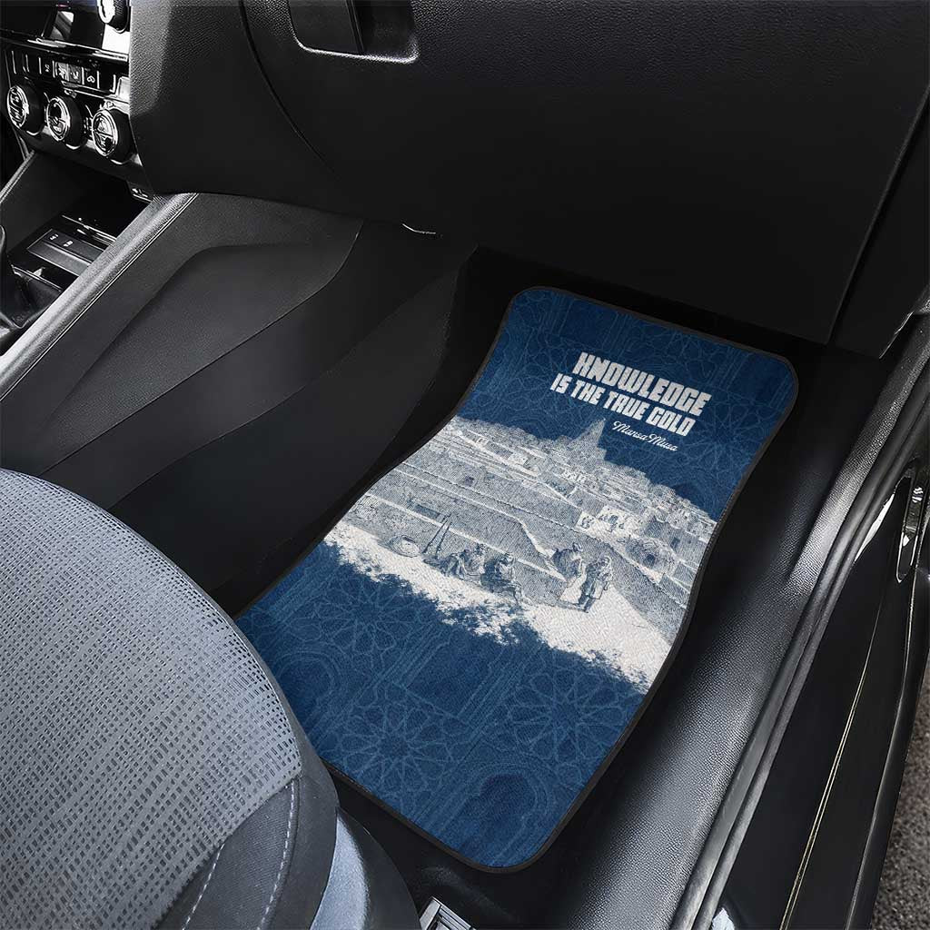Mansa Musa Sankore University Car Mats Knowledge is the True Gold - African Scholarly Legacy - African Pride