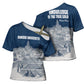 Mansa Musa Sankore University Cross Shoulder Shirt Knowledge is the True Gold - African Scholarly Legacy - African Pride