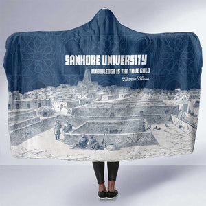 Mansa Musa Sankore University Hooded Blanket Knowledge is the True Gold - African Scholarly Legacy - African Pride