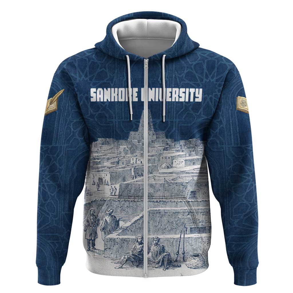 Mansa Musa Sankore University Hoodie Knowledge is the True Gold - African Scholarly Legacy - African Pride