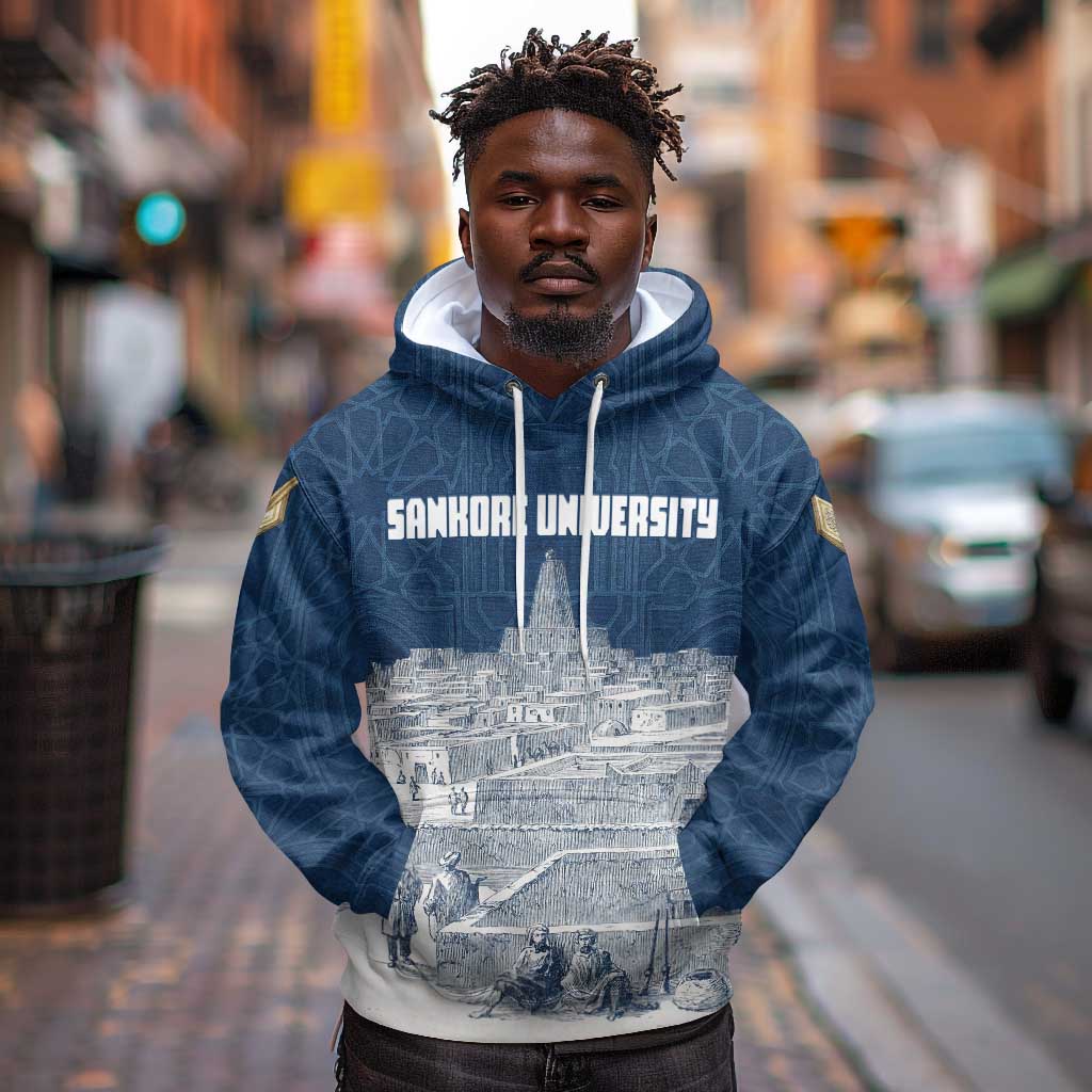 Mansa Musa Sankore University Hoodie Knowledge is the True Gold - African Scholarly Legacy - African Pride