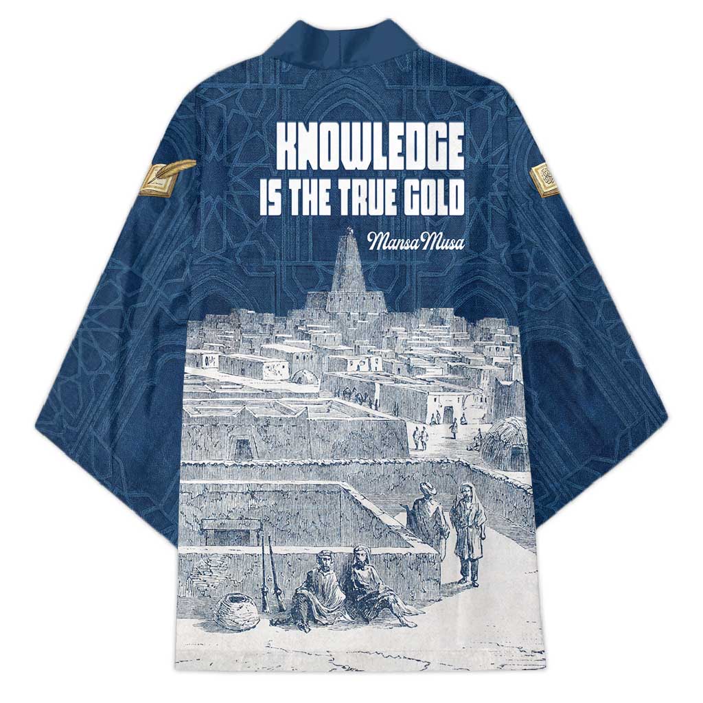 Mansa Musa Sankore University Kimono Knowledge is the True Gold - African Scholarly Legacy - African Pride