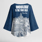 Mansa Musa Sankore University Kimono Sleeve Blouse Knowledge is the True Gold - African Scholarly Legacy - African Pride