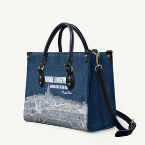 Mansa Musa Sankore University Leather Bag Knowledge is the True Gold - African Scholarly Legacy - African Pride
