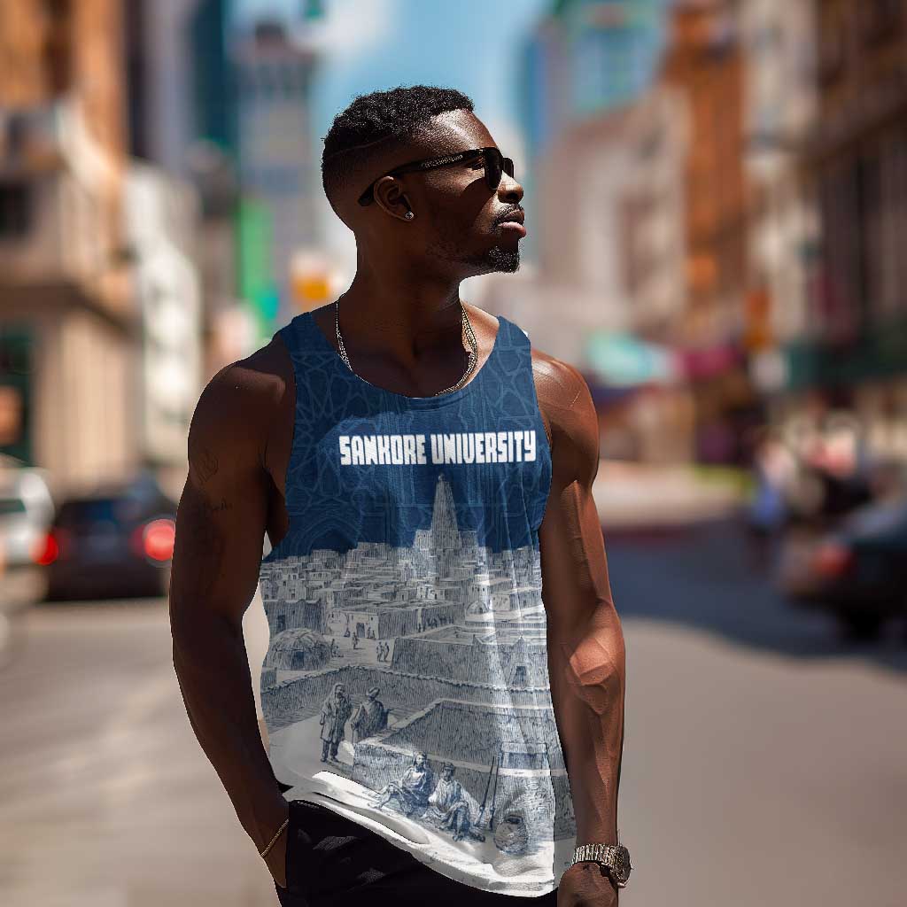 Mansa Musa Sankore University Men Tank Top Knowledge is the True Gold - African Scholarly Legacy - African Pride