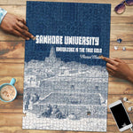 Mansa Musa Sankore University Puzzle Knowledge is the True Gold - African Scholarly Legacy - African Pride