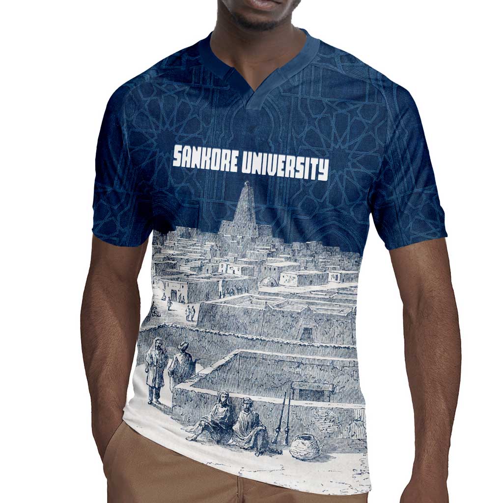 Mansa Musa Sankore University Rugby Jersey Knowledge is the True Gold - African Scholarly Legacy - African Pride