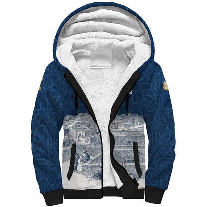 Mansa Musa Sankore University Sherpa Hoodie Knowledge is the True Gold - African Scholarly Legacy - African Pride