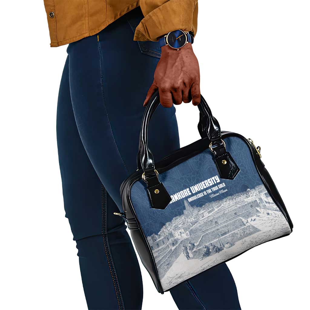 Mansa Musa Sankore University Shoulder Handbag Knowledge is the True Gold - African Scholarly Legacy - African Pride