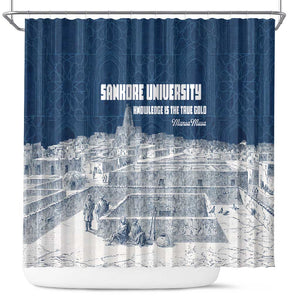 Mansa Musa Sankore University Shower Curtain Knowledge is the True Gold - African Scholarly Legacy - African Pride